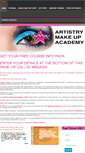 Mobile Screenshot of makeup.com.au