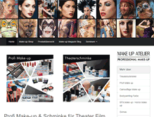 Tablet Screenshot of makeup.de